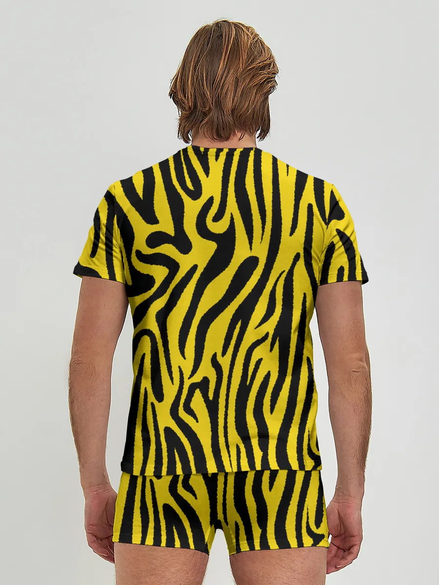 Мужские трусы с футболкой / Тигровые полоски