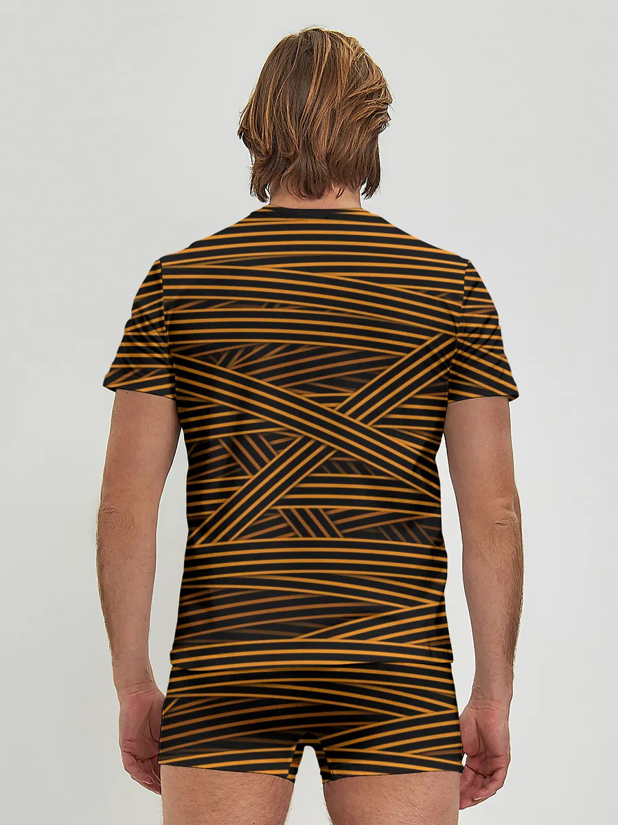 Мужские трусы с футболкой / ГЕОРГИЕВСКАЯ ЛЕНТА КАМУФЛЯЖ