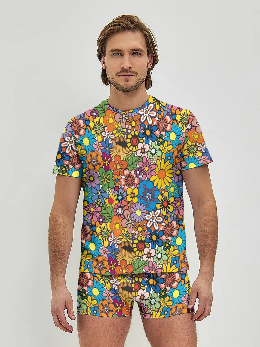 Мужские трусы с футболкой / Букет