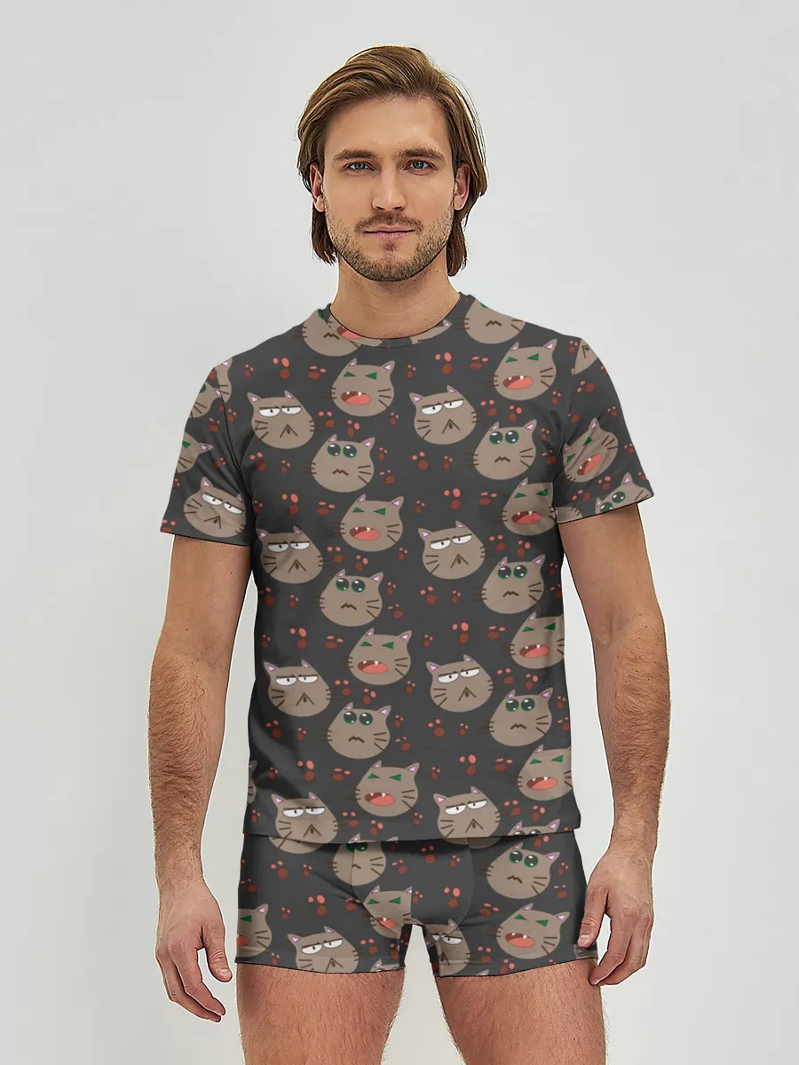 Мужские трусы с футболкой / Котомания YES