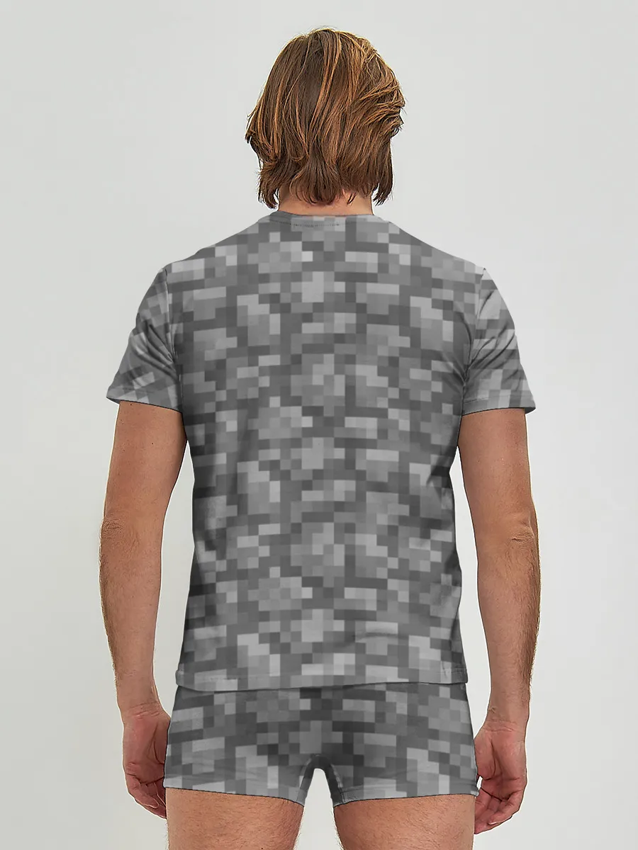 Мужские трусы с футболкой / Булыжник