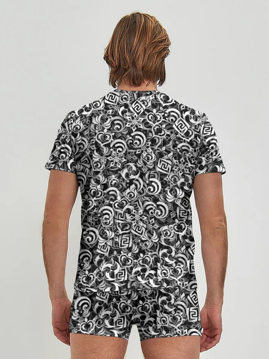 Мужские трусы с футболкой / Genshin impact elements