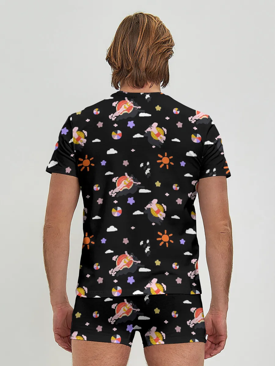 Мужские трусы с футболкой / отпуск