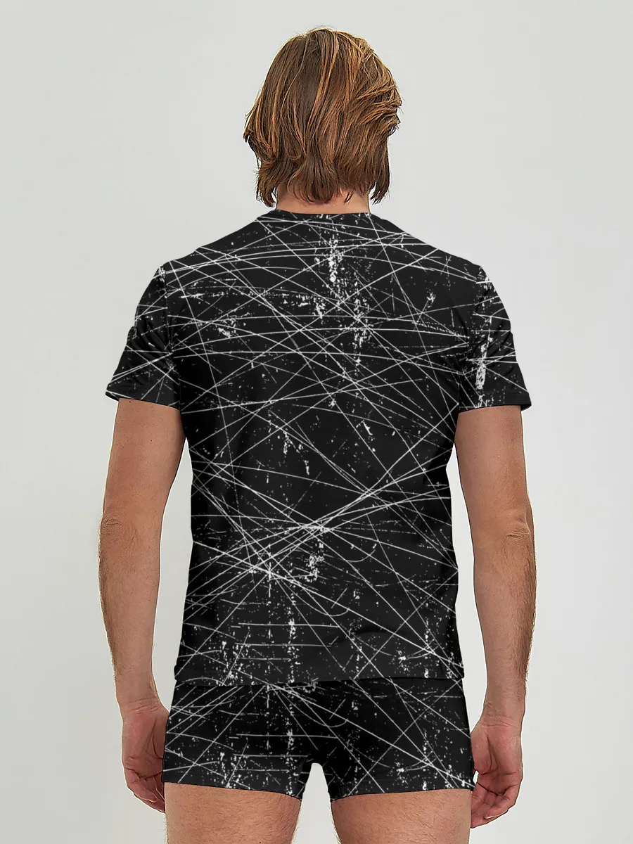 Мужские трусы с футболкой / ТЕКСТУРА ГРАНЖ | GRUNGE