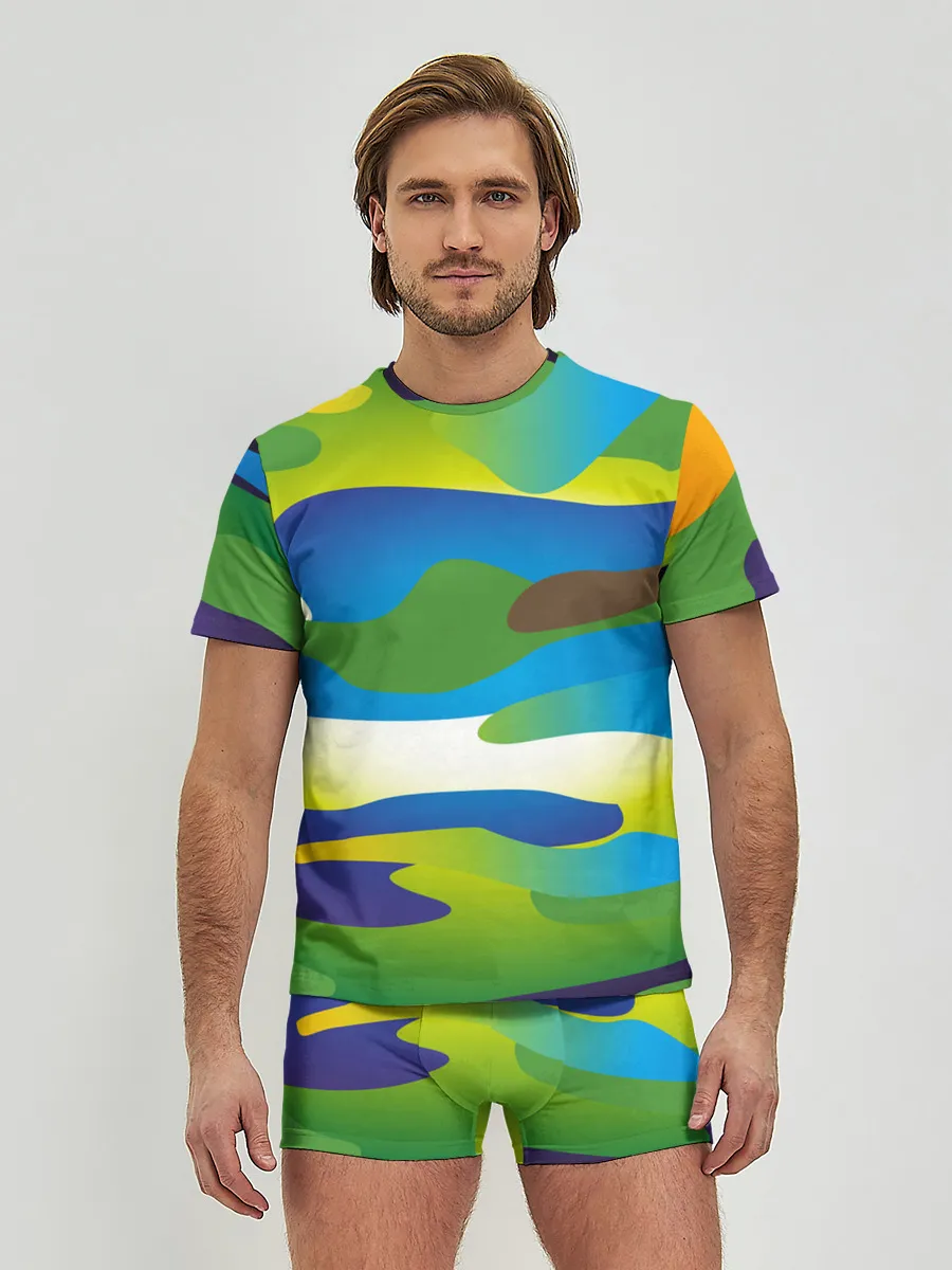 Мужские трусы с футболкой / CAMOUFLAGE 2022