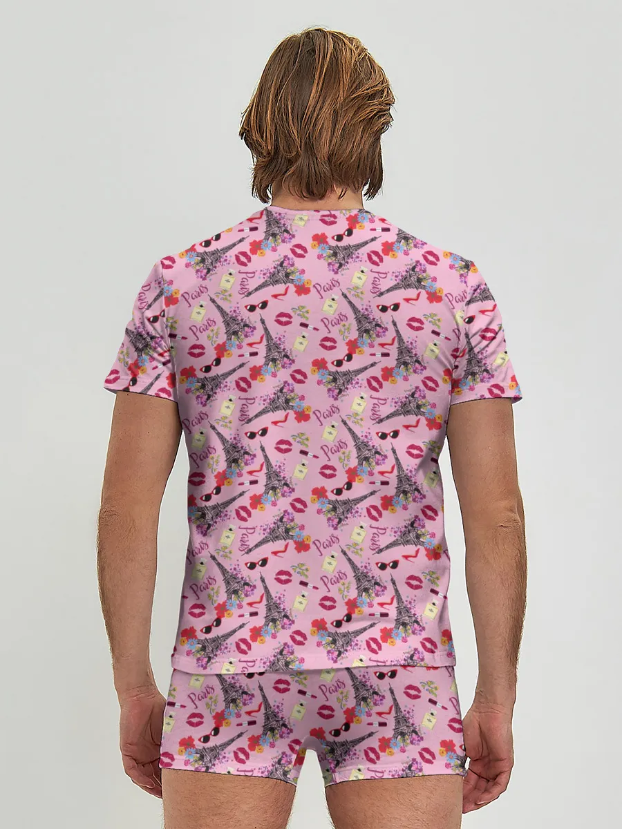 Мужские трусы с футболкой / Париж