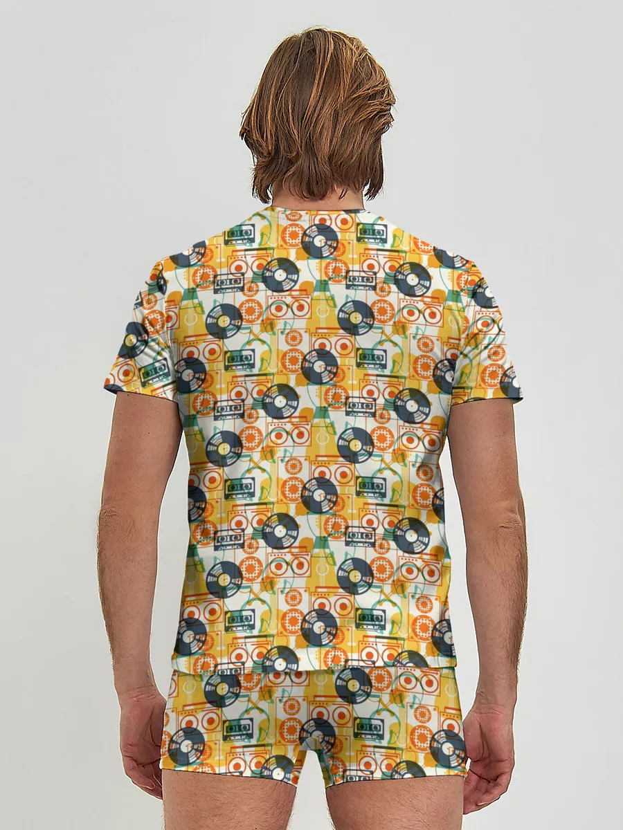 Мужские трусы с футболкой / Музыка