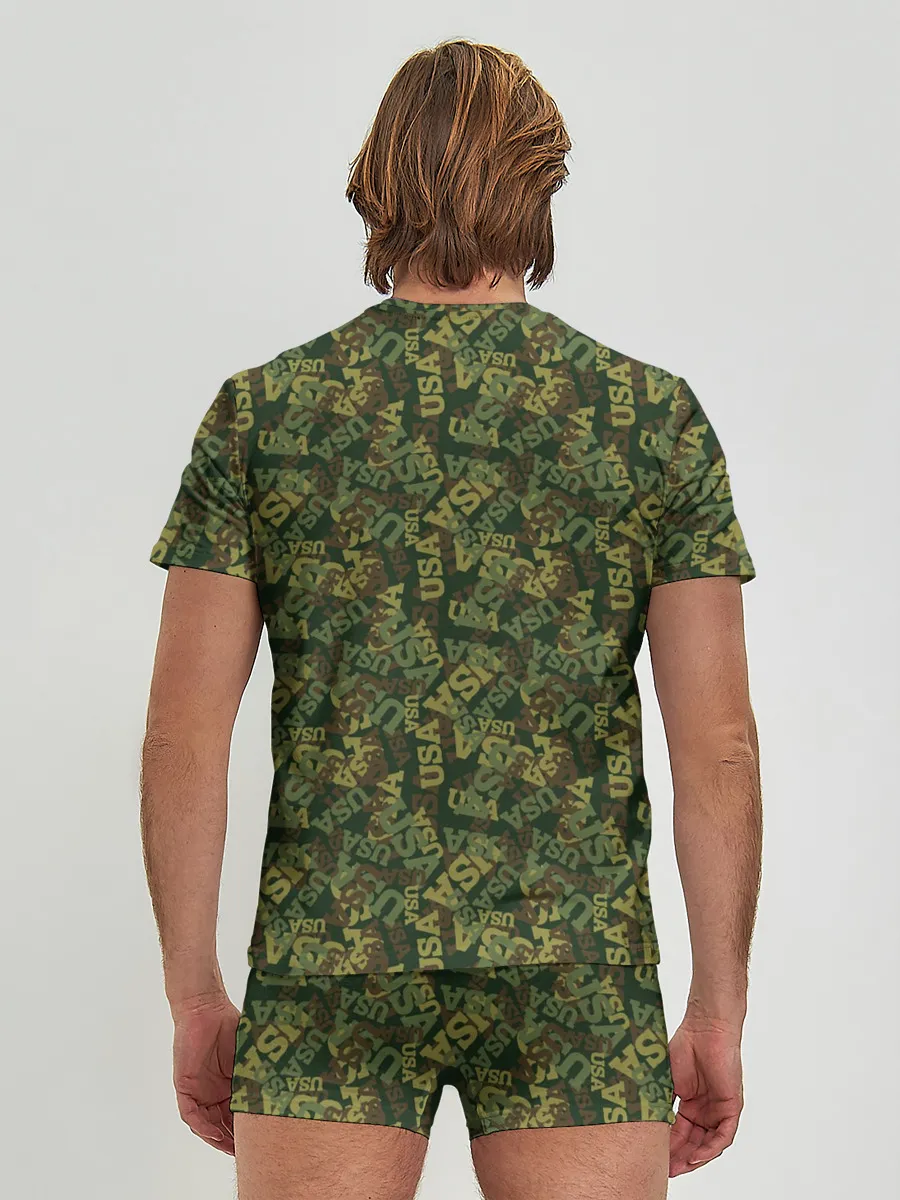 Мужские трусы с футболкой / USA