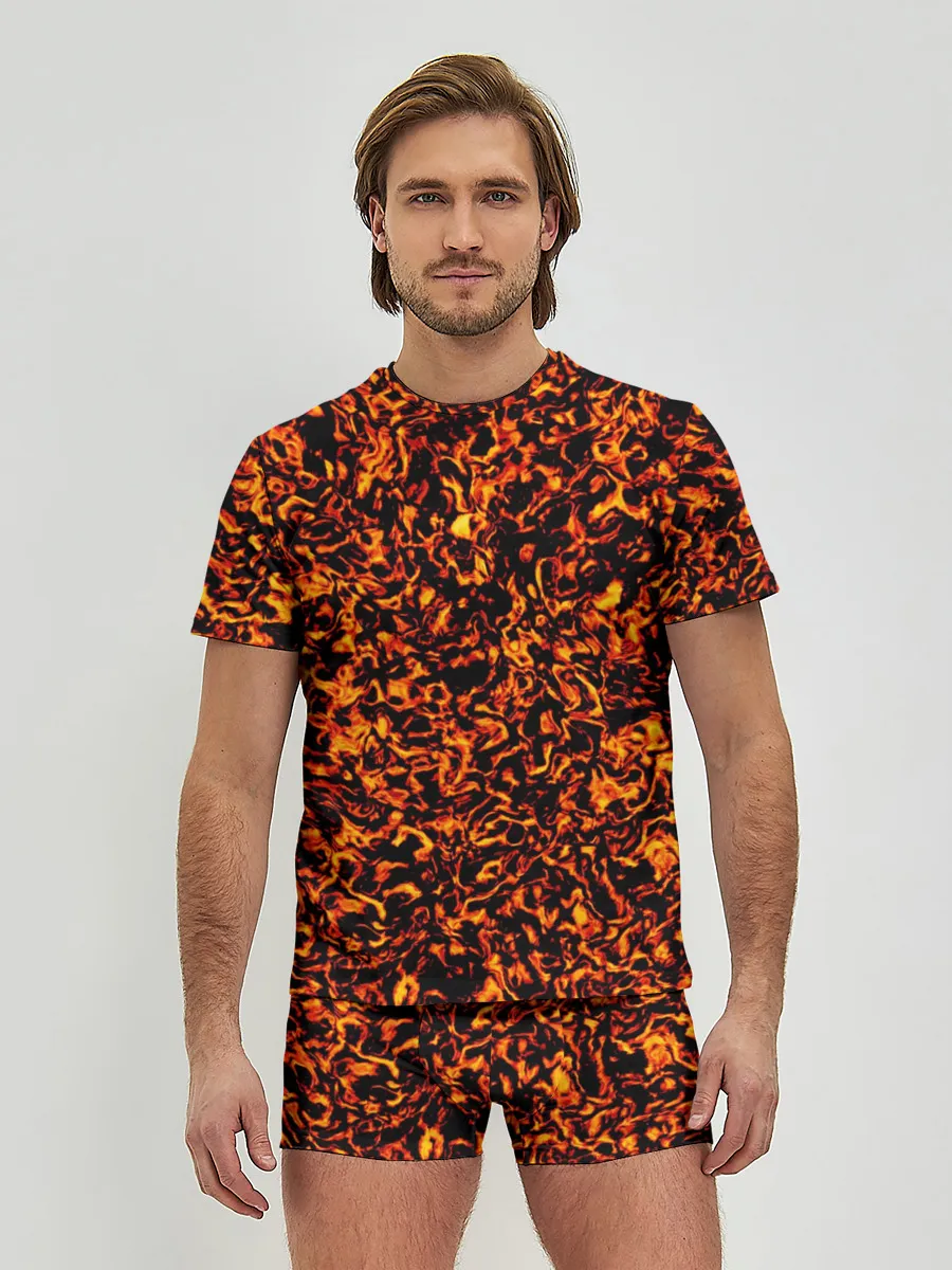 Мужские трусы с футболкой / Лавовое расторжение