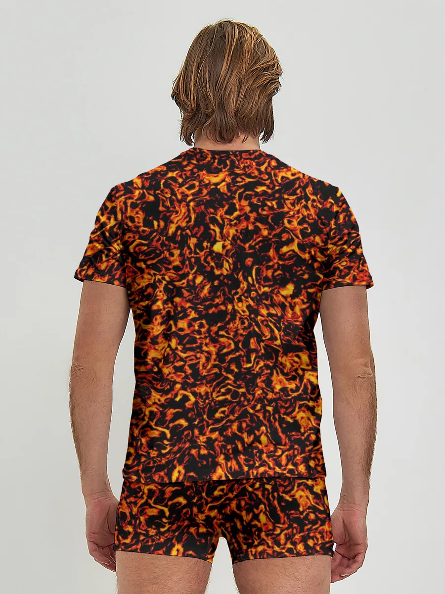 Мужские трусы с футболкой / Лавовое расторжение