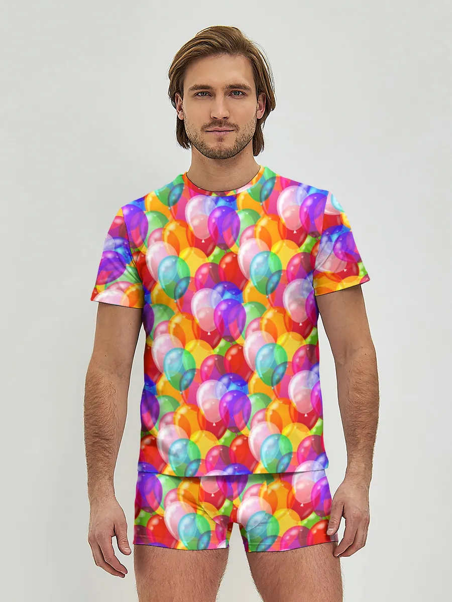 Мужские трусы с футболкой / Воздушные Шары