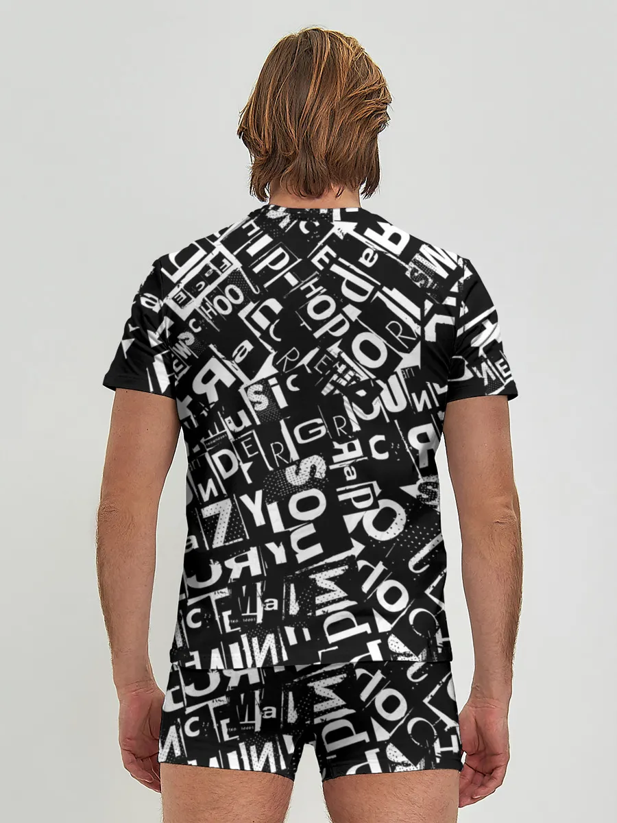 Мужские трусы с футболкой / UNDER WHITE