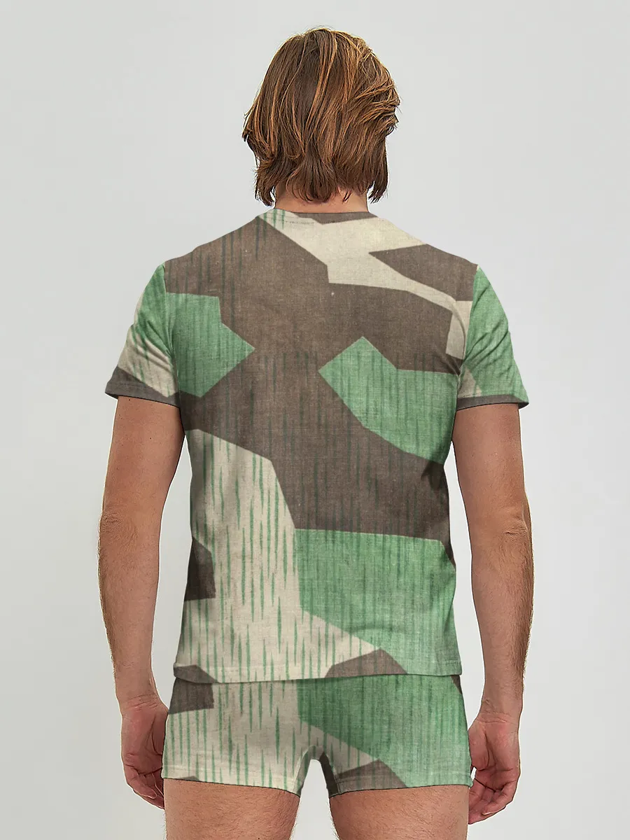 Мужские трусы с футболкой / Splittertarnmuster