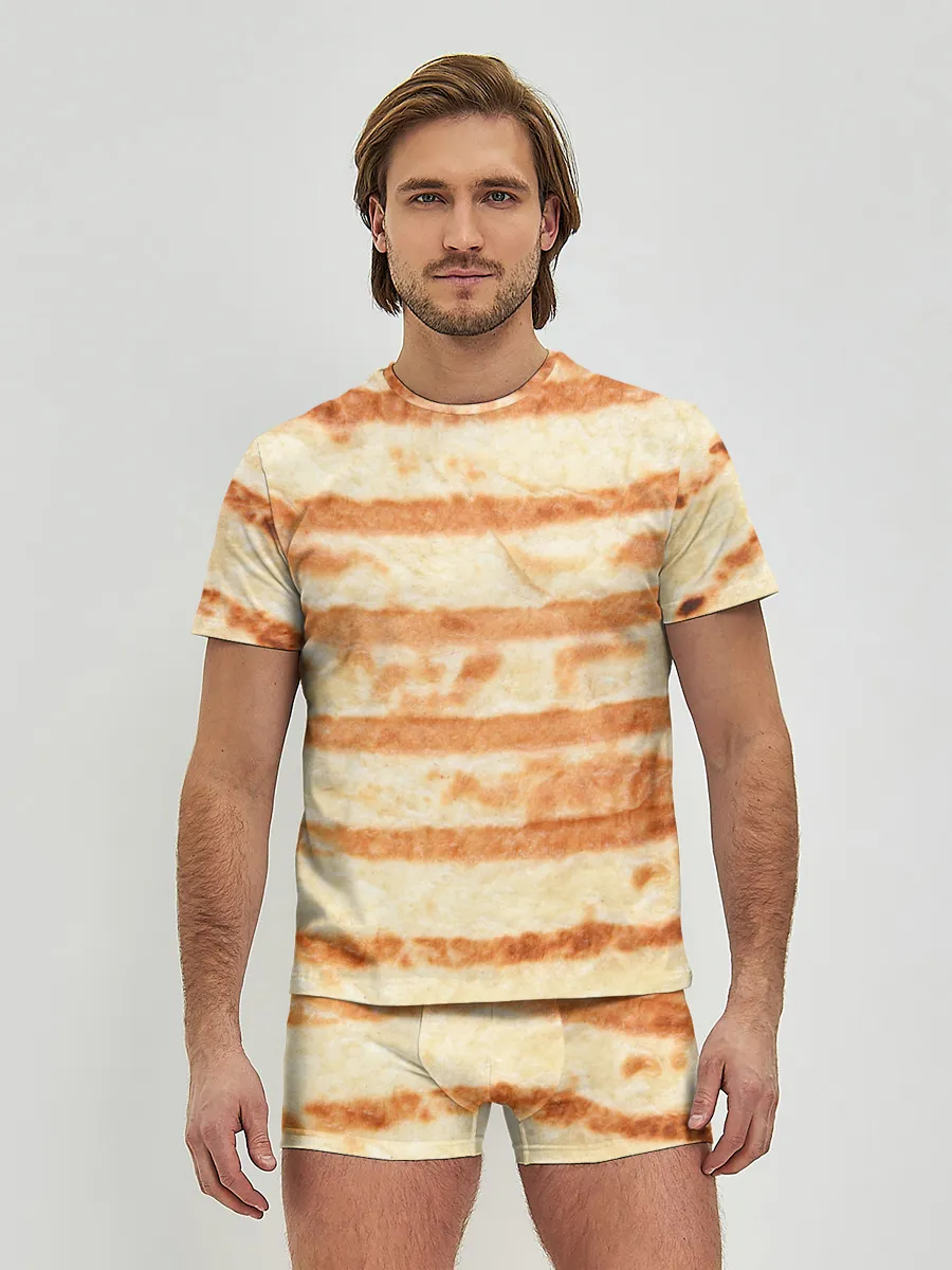 Мужские трусы с футболкой / ЛАВАШ | ТОНКИЙ ПЛОСКИЙ ХЛЕБ