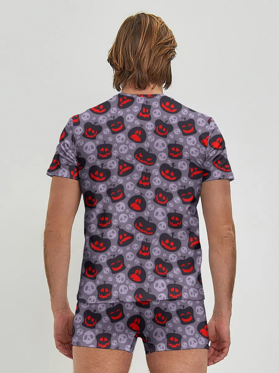 Мужские трусы с футболкой / Хэллоуин