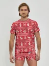 Мужские трусы с футболкой / Новогодний атрибуты