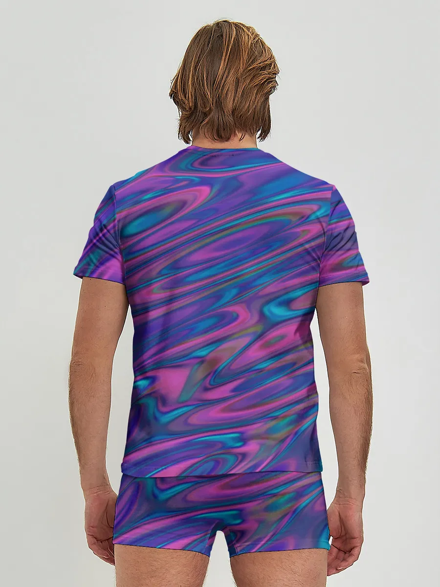 Мужские трусы с футболкой / Glitch EFFECT