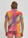 Мужские трусы с футболкой / vivid gradient