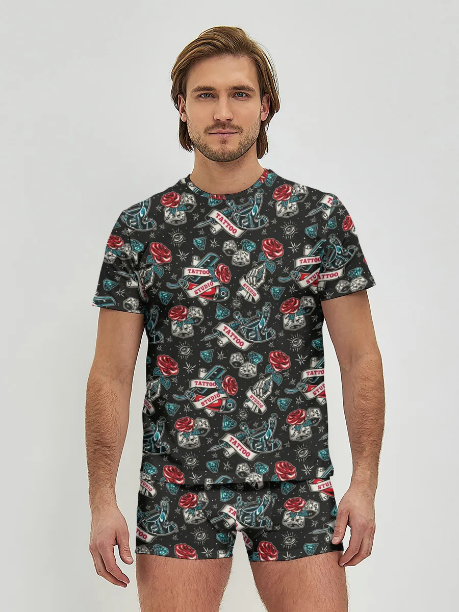 Мужские трусы с футболкой / TATTOO
