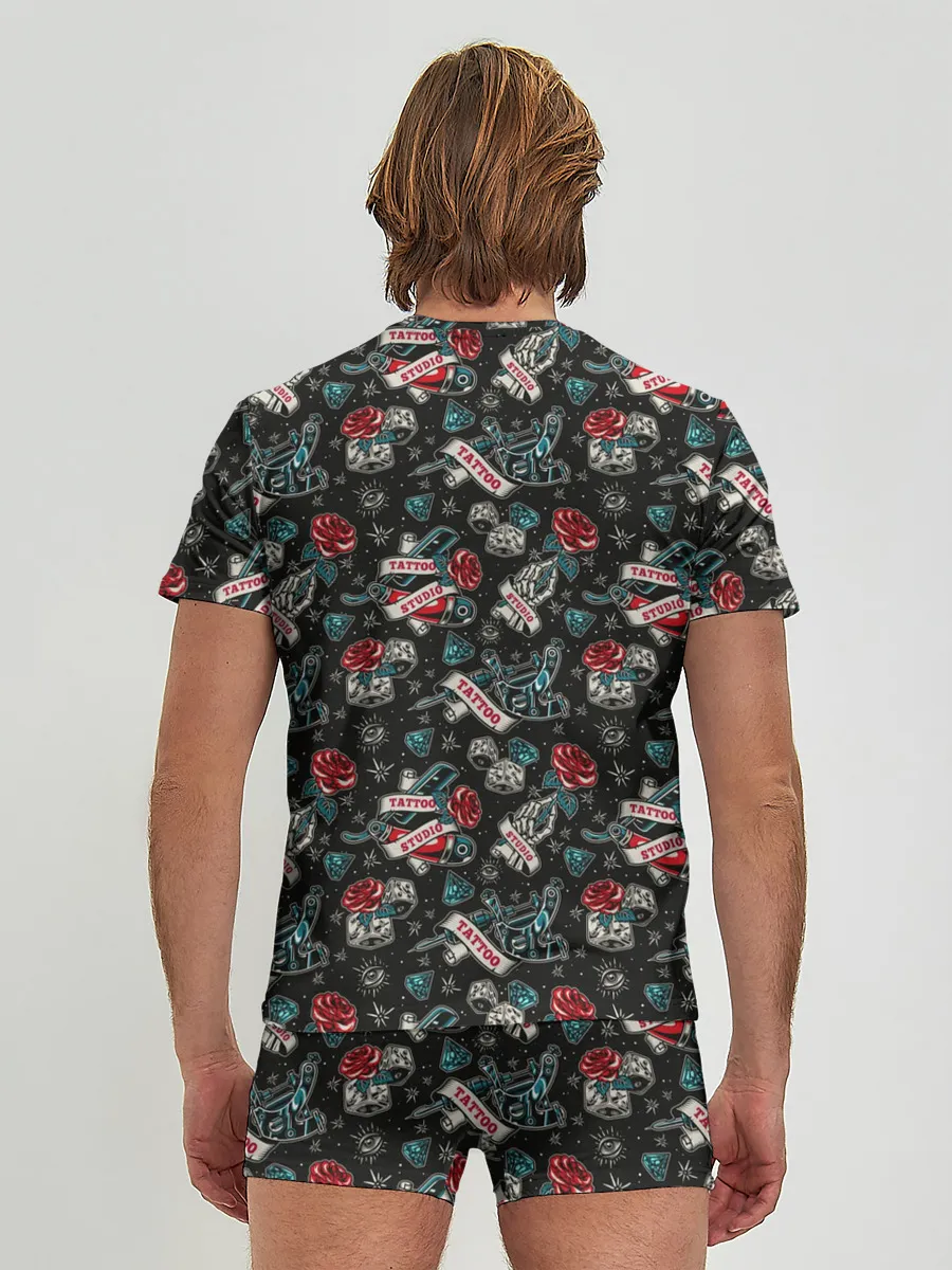 Мужские трусы с футболкой / TATTOO
