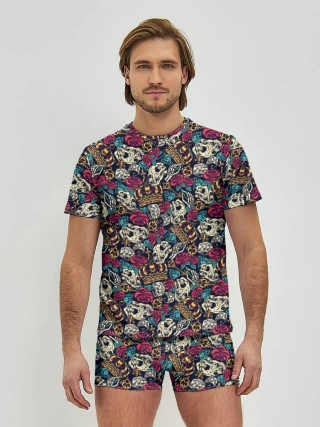 Мужские трусы с футболкой / Тату