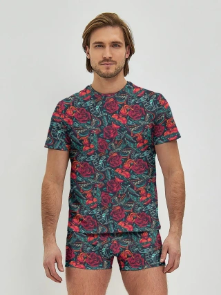 Мужские трусы с футболкой / Кольщик