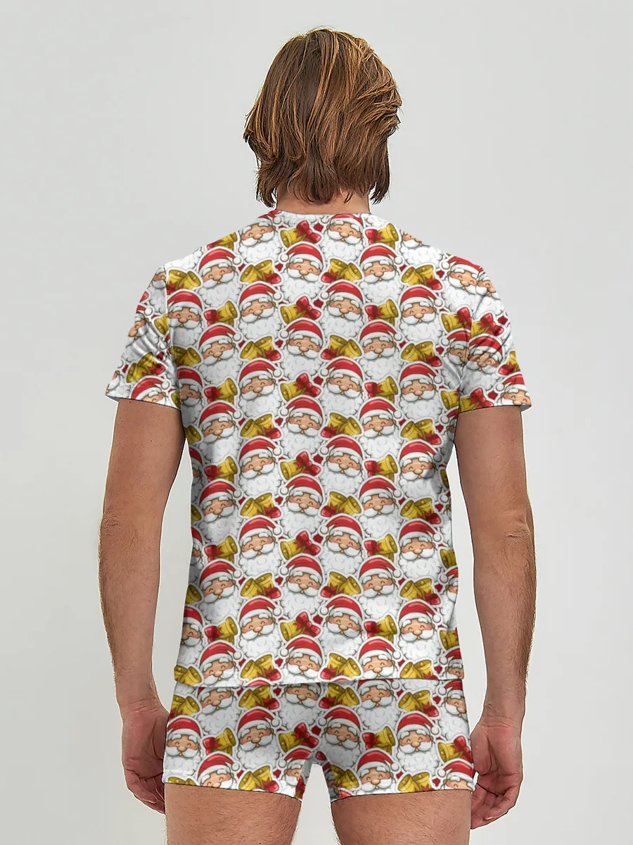 Мужские трусы с футболкой / Дед Мороз