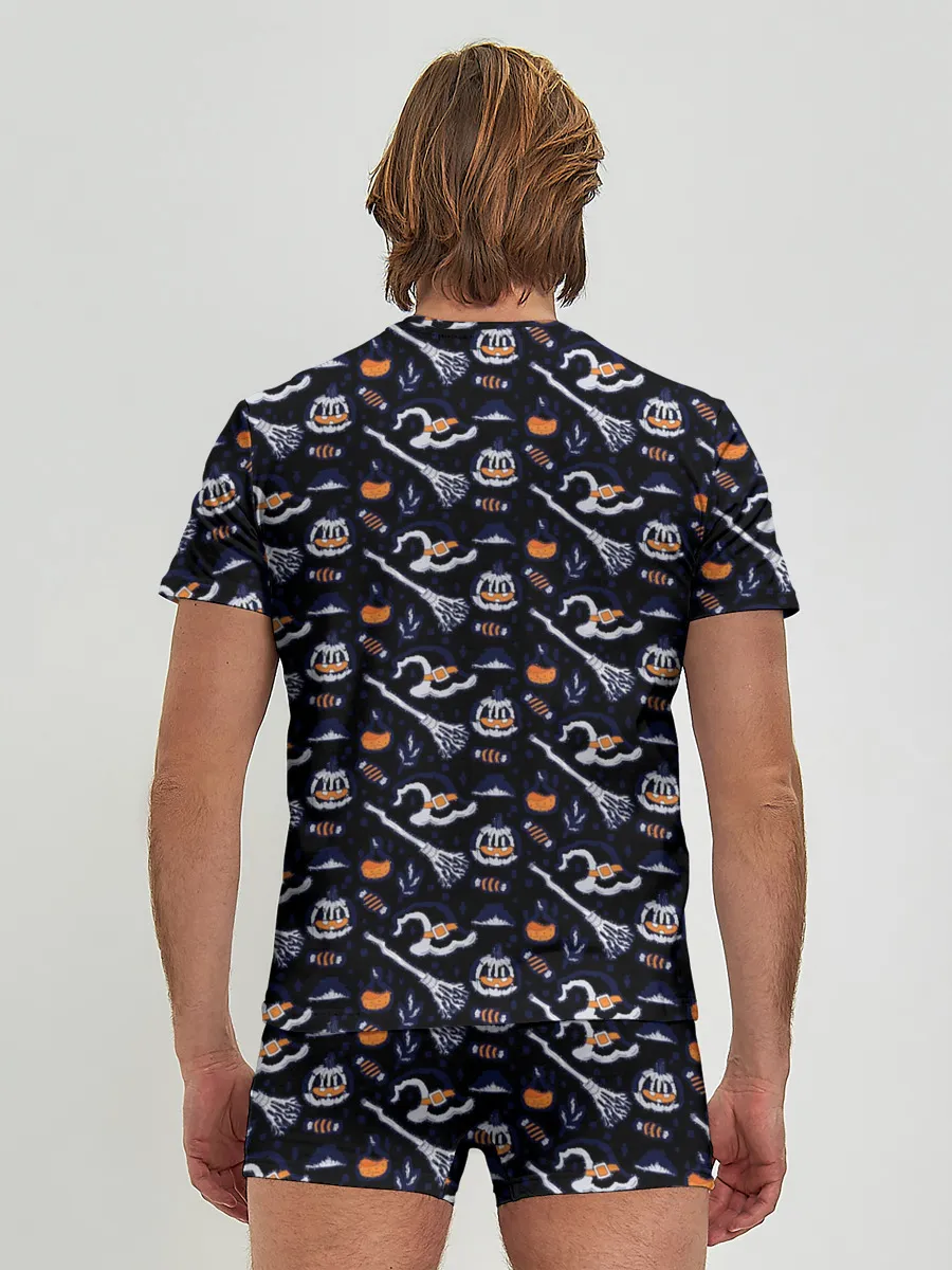 Мужские трусы с футболкой / Patern Halloween 6