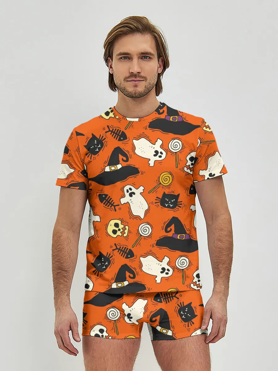 Мужские трусы с футболкой / Хэллоуинские шалости