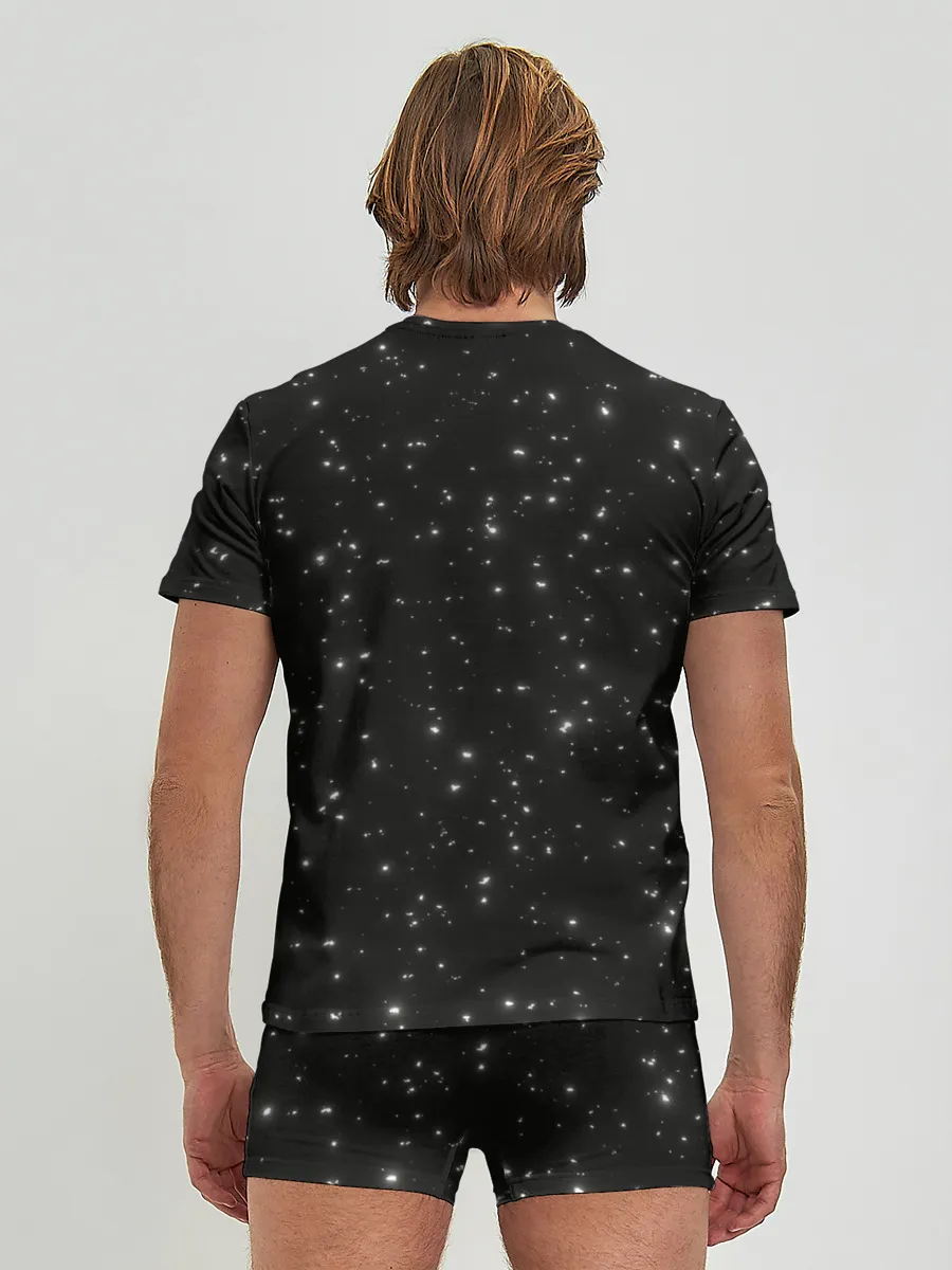 Мужские трусы с футболкой / Звездная пыль