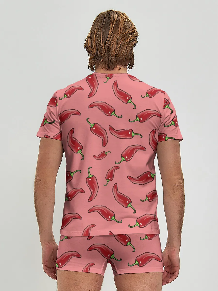 Мужские трусы с футболкой / Острый перчик