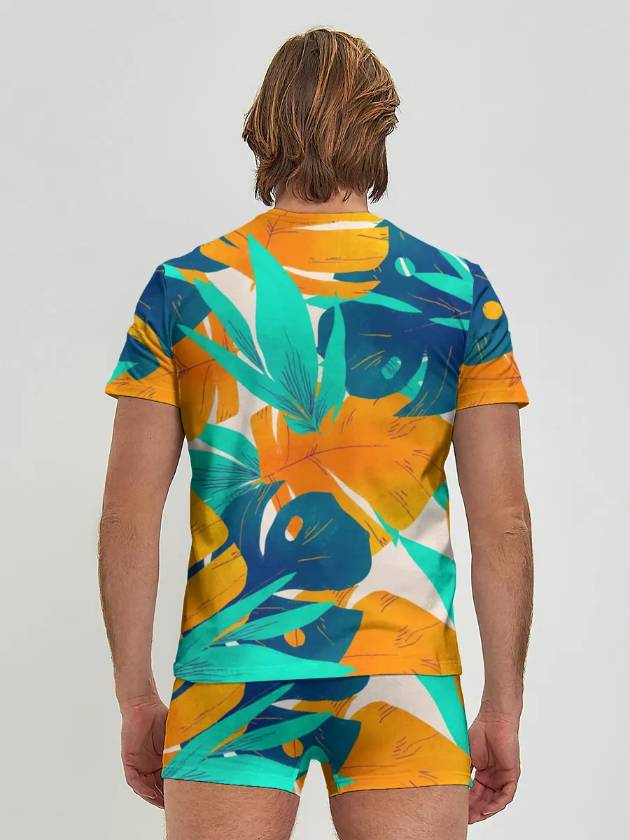 Мужские трусы с футболкой / Тропики