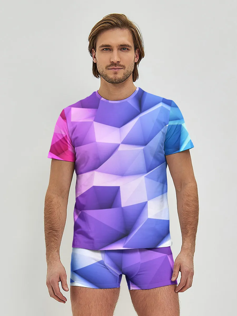 Мужские трусы с футболкой / Текстура