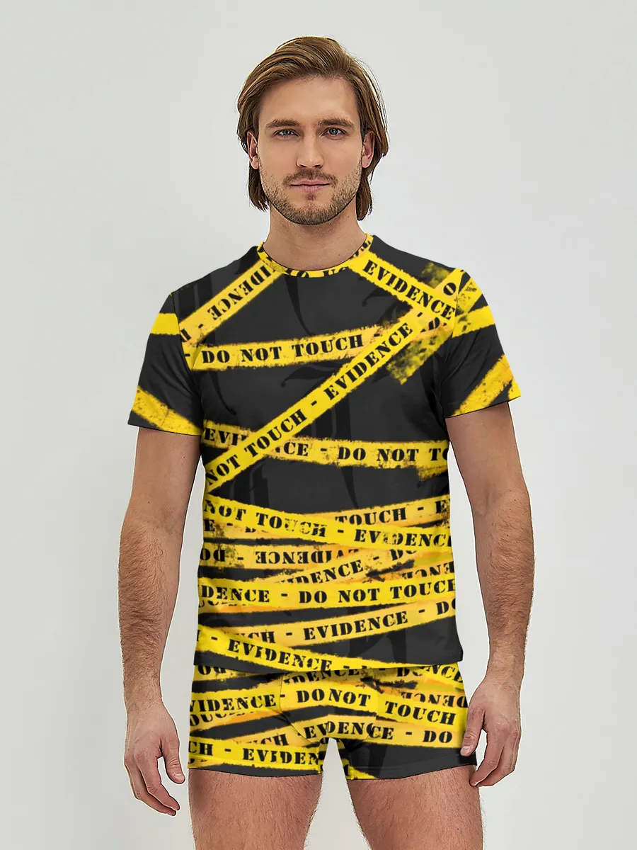 Мужские трусы с футболкой / Улика - не трогать