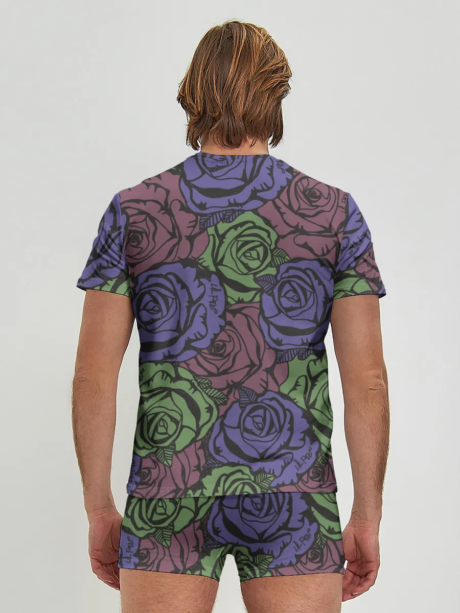 Мужские трусы с футболкой / Розы Лил Пипа