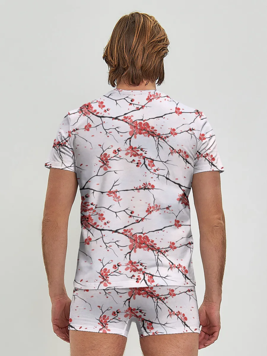 Мужские трусы с футболкой / Сакура