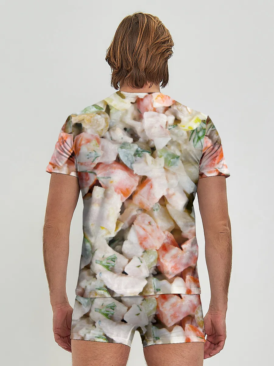 Мужские трусы с футболкой / Оливье