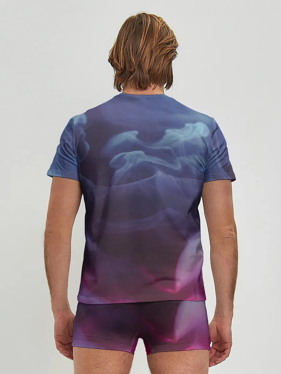 Мужские трусы с футболкой / Футболка Smoke