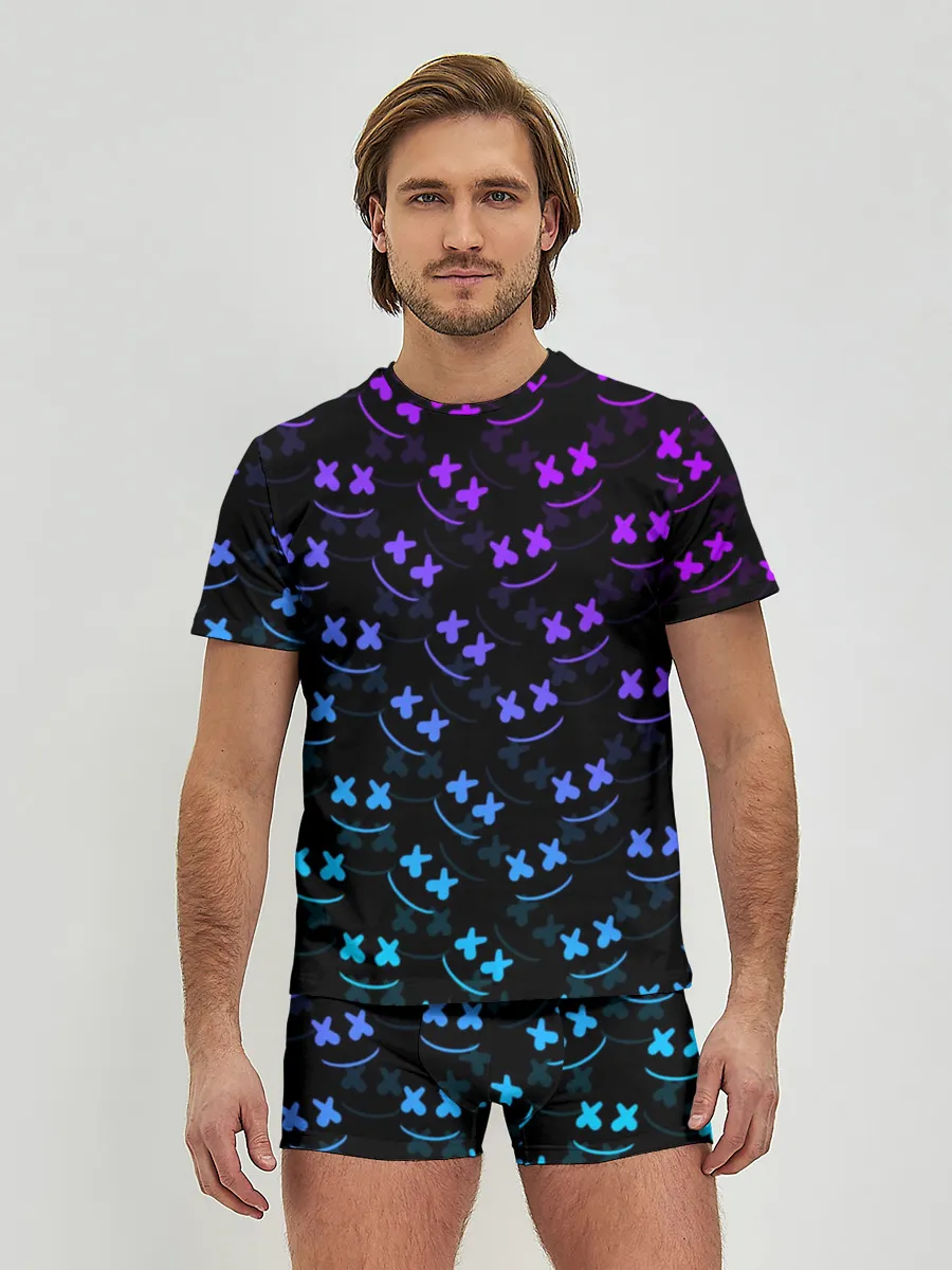 Мужские трусы с футболкой / MARSHMELLO