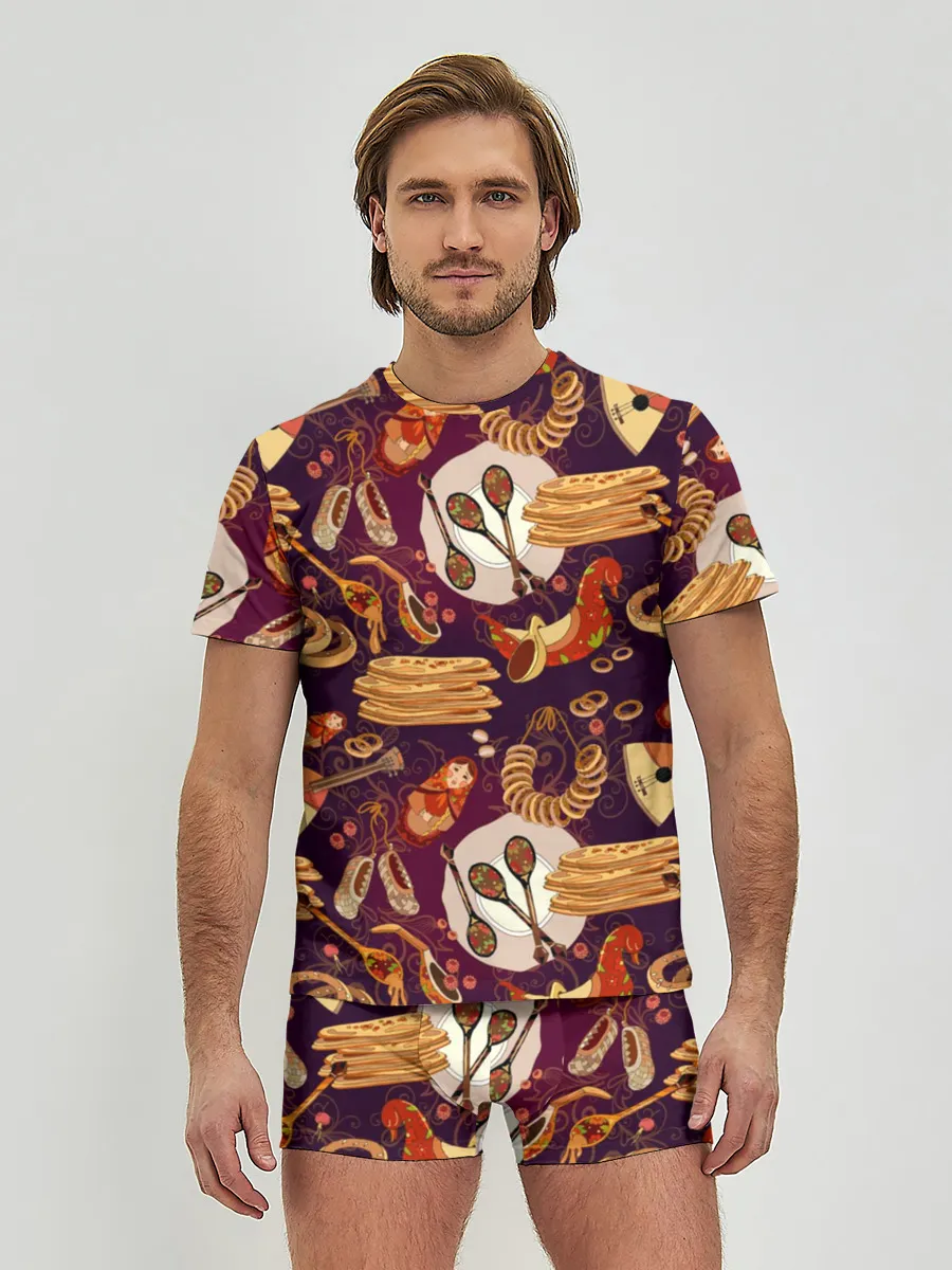 Мужские трусы с футболкой / Русские блины