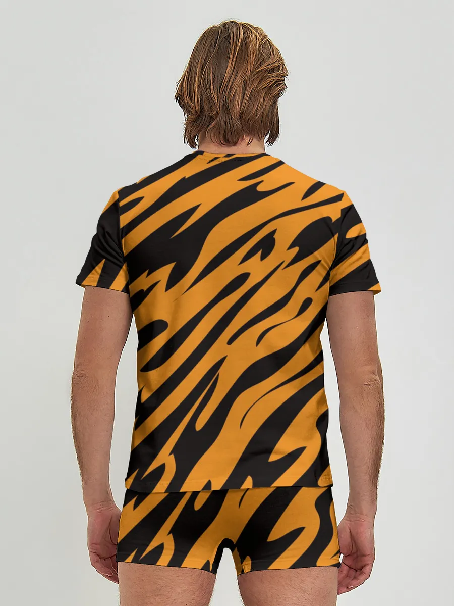 Мужские трусы с футболкой / Тигр