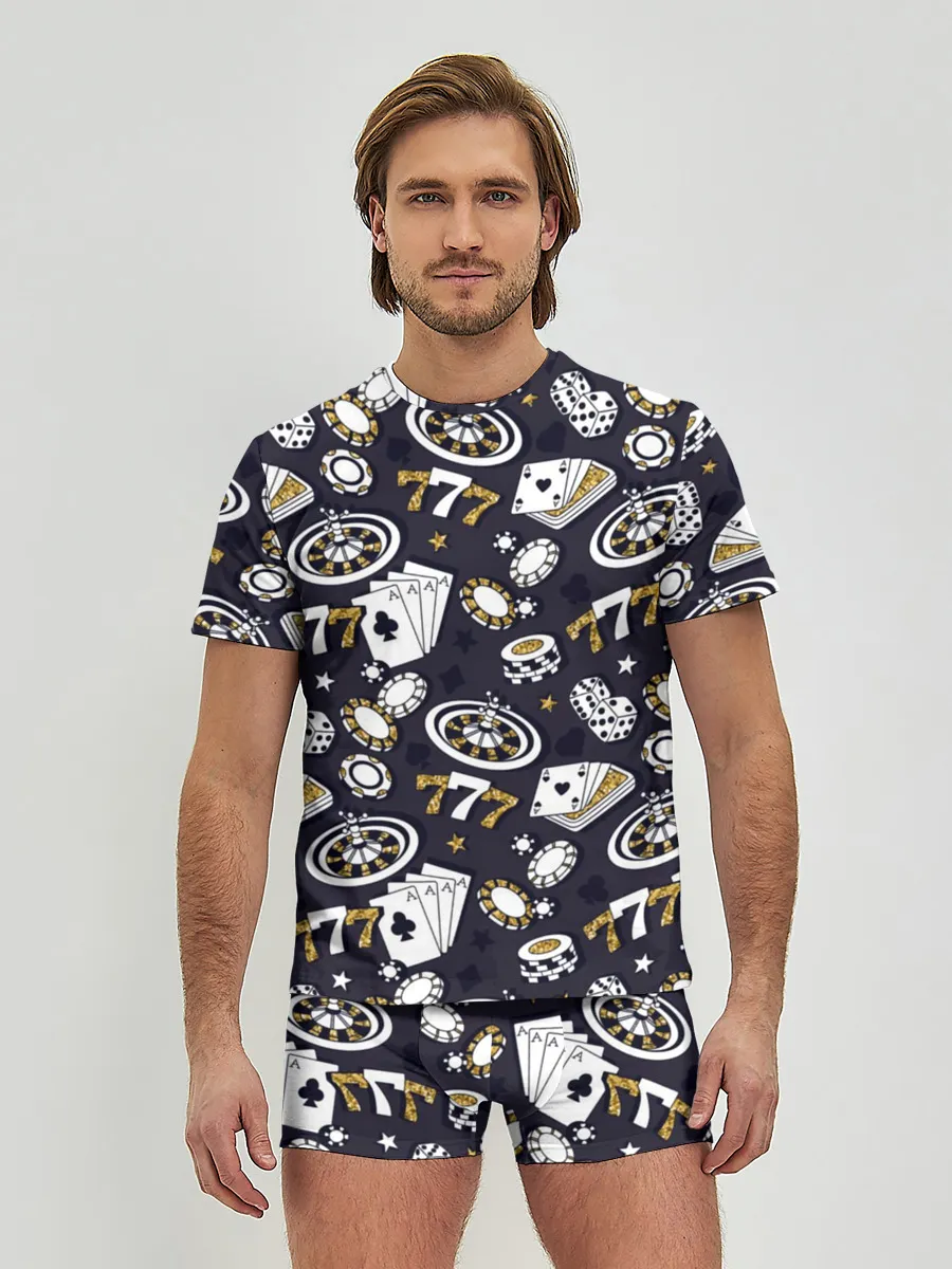 Мужские трусы с футболкой / Казино