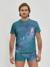 Мужские трусы с футболкой / Млечный путь