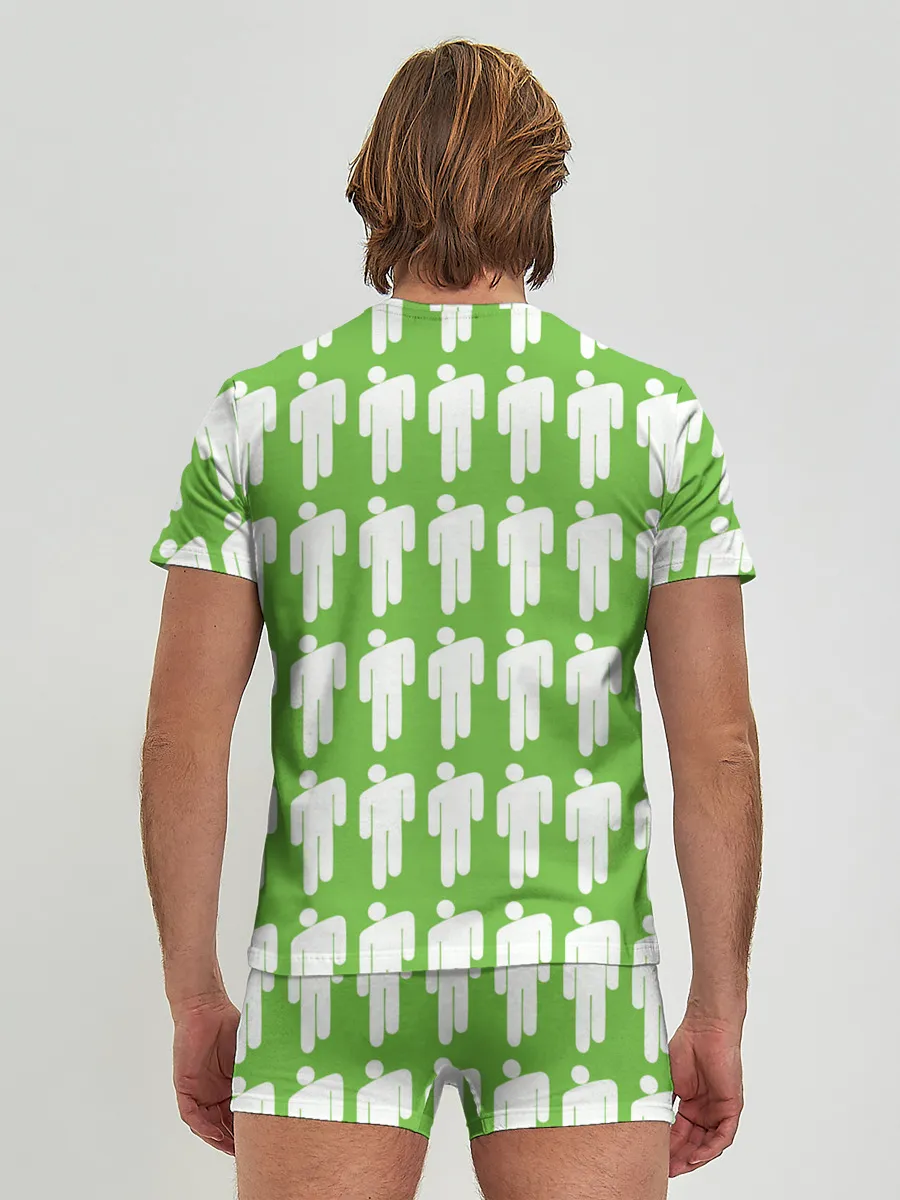 Мужские трусы с футболкой / Billie Eilish