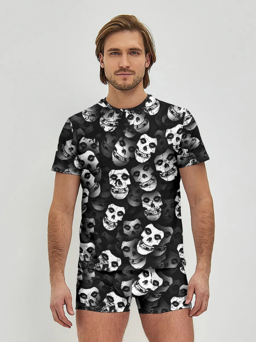 Мужские трусы с футболкой / Призраки Мисфитс