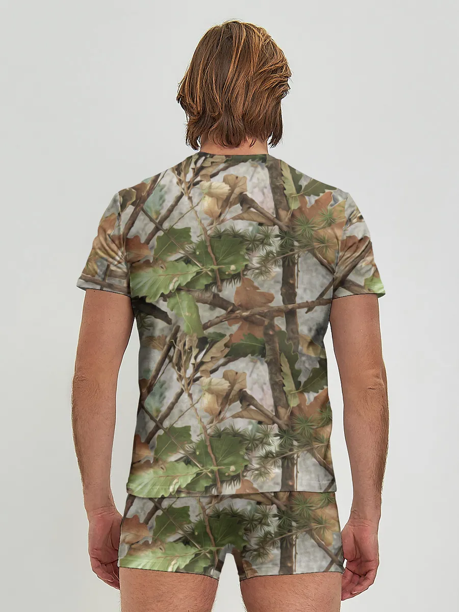 Мужские трусы с футболкой / Камуфляж