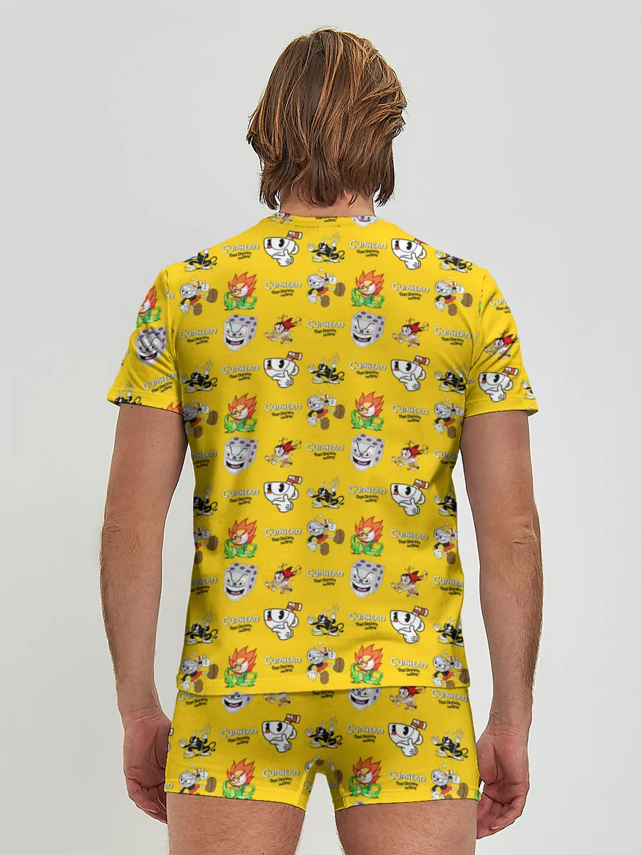 Мужские трусы с футболкой / Cuphead