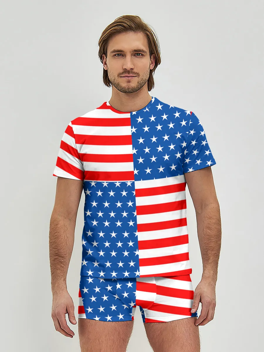 Мужские трусы с футболкой / США