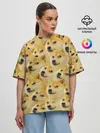 Женская футболка оверсайз / Doge
