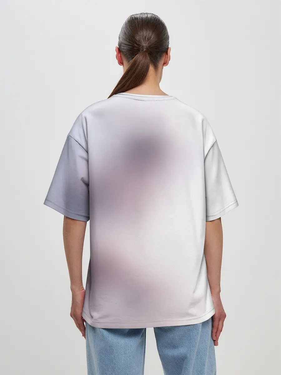 Женская футболка оверсайз / Летающий Ябоку